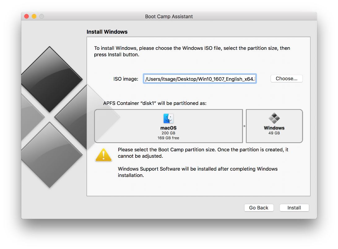 windows boot camp for mac download free
